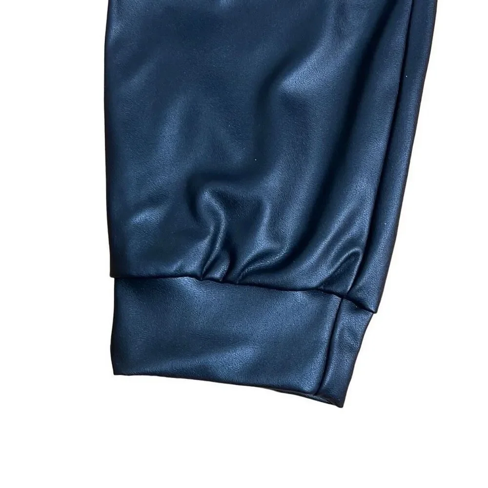 NWT Wolford Vegan Leather Trouser Pants Black XS